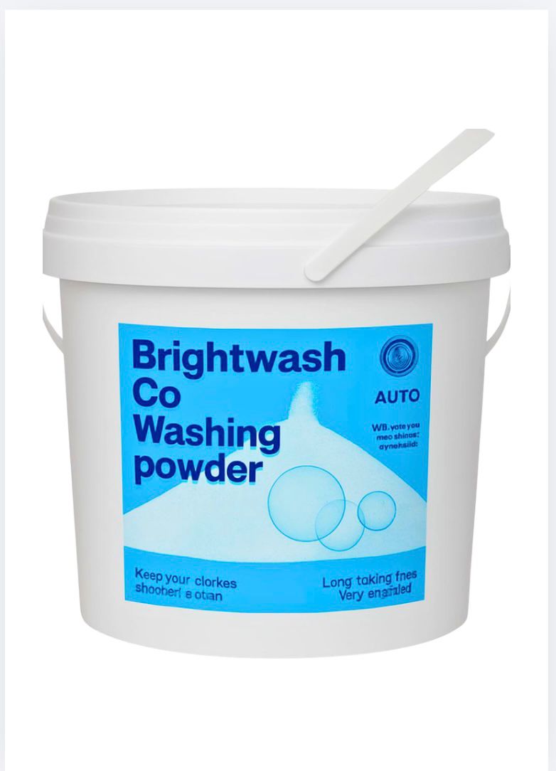 Brightwash PowerClean Pro washing powder bucket